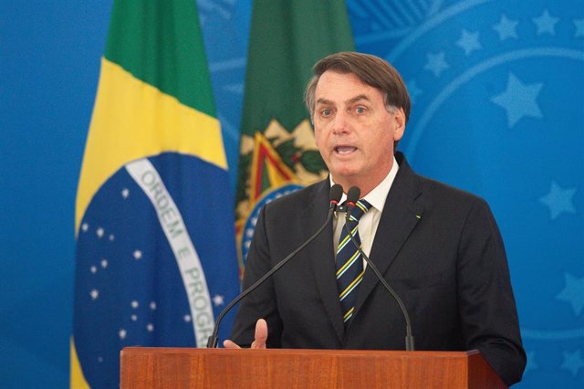 Imagen del presidente de Brasil, Jair Bolsonaro.