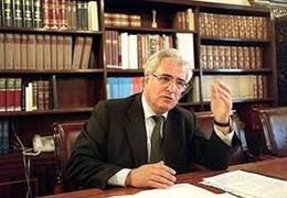 El ex ministro de Justicia e histórico dirigentes del PSOE, Enrique Múgica Herzog