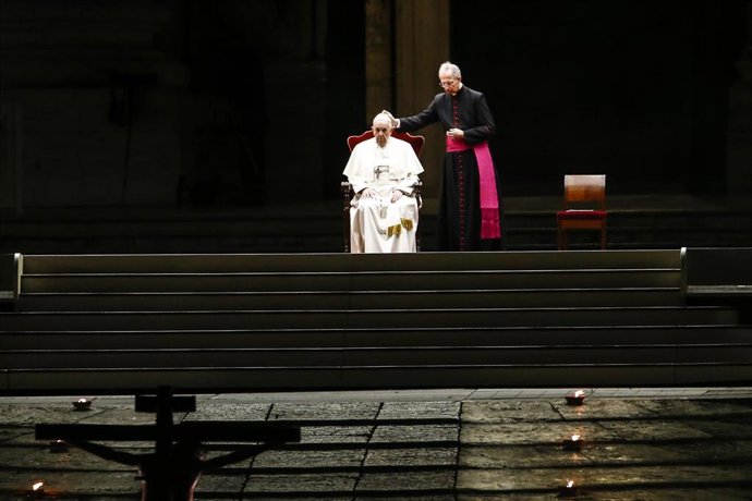 El Papa preside el Via Crucis del Viernes Santo
