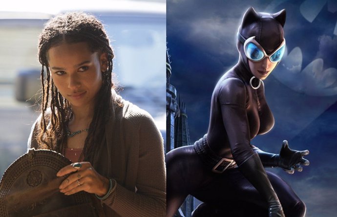 Así será Zoe Kravitz como Catwoman en The Batman