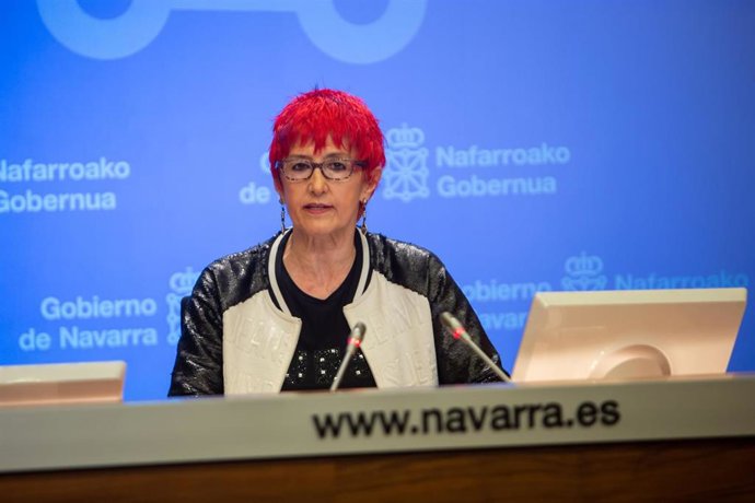 Santos Induráin, consejera de Salud del Gobierno de Navarra