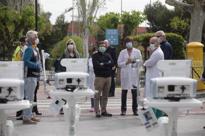 El Ayuntamiento de Madrid entrega al 12 de Octubre cinco nuevos respiradores
