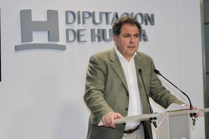 El portavoz del PP en la Diputación de Huelva, Juan Carlos Duarte. 