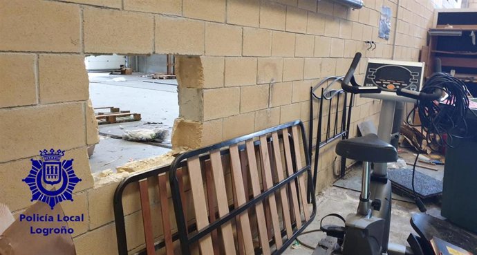 Intento de robo en una nave industrial del polígono Cantabria de Logroño