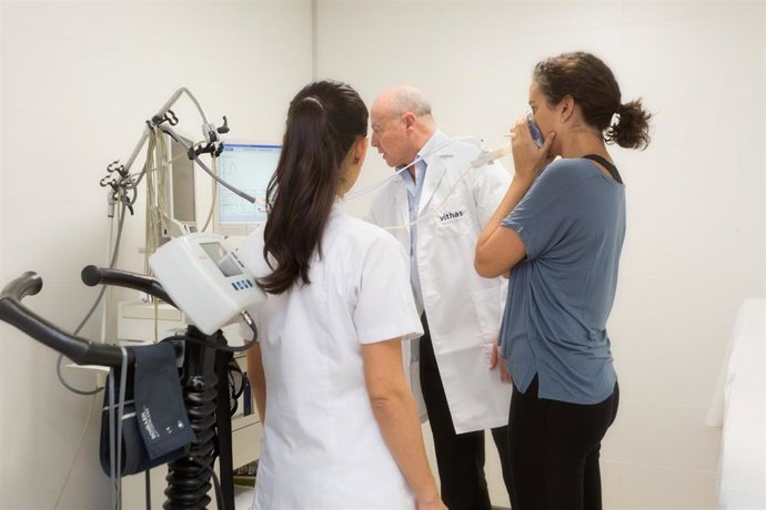 El doctor Juan Antonio Corbalán, director de la Unidad de Salud Deportiva de Vithas Internacional Madrid