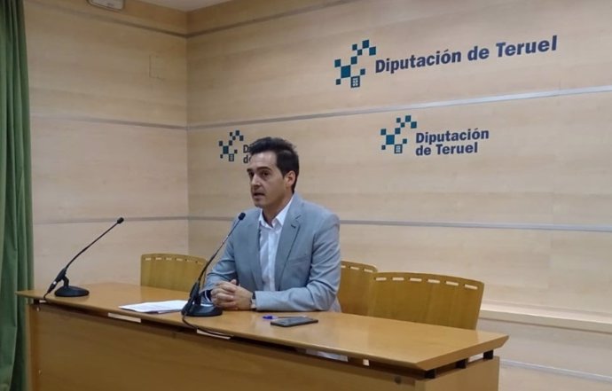 El portavoz de Cs en la Diputación de Teruel, Ramón Fuertes