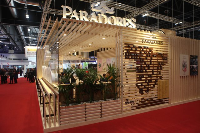 Stand de Paradores en Fitur 2020.