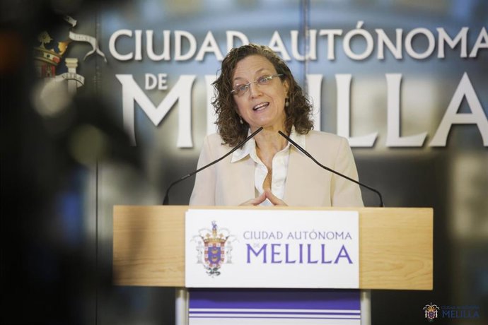 Gloria Rojas, vicepresidente primera de la Ciudad de Melilla
