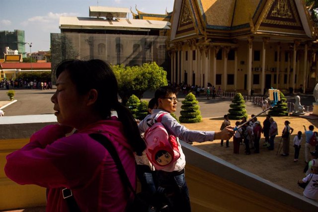 El Palacio Real de Camboya (Imagen de archivo)