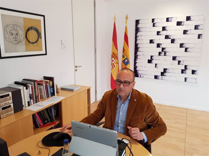 El consejero de Educación, Cultura y Deporte de Aragón, Felipe Faci.