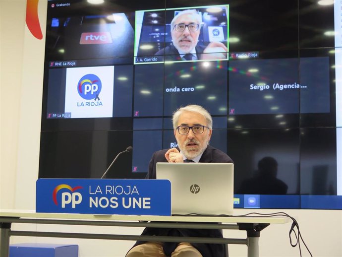 El portavoz del Grupo Popular, Jesús Angel Garrido, pide la comparecencia "urgente" de Concha Andreu en el Parlamento para explicar sy gestión en la crisis del coronavirus.