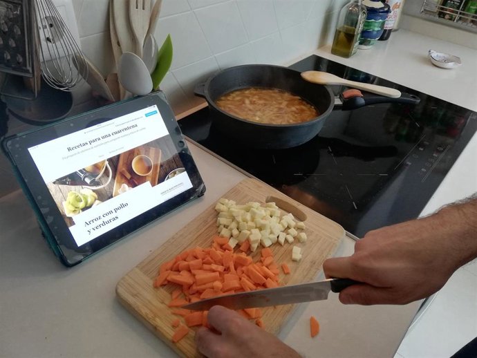Estudiantes de Nutrición de la UPO crean blog de cocina saludable por la cuarentena