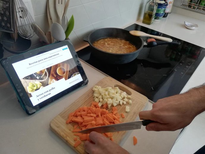 Sevilla.-Coronavirus.-Estudiantes de Nutrición de la UPO crean un blog de receta