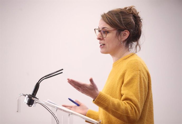 La diputada de la CUP en el Congres Mireia Vehí en una imagen de archivo. 