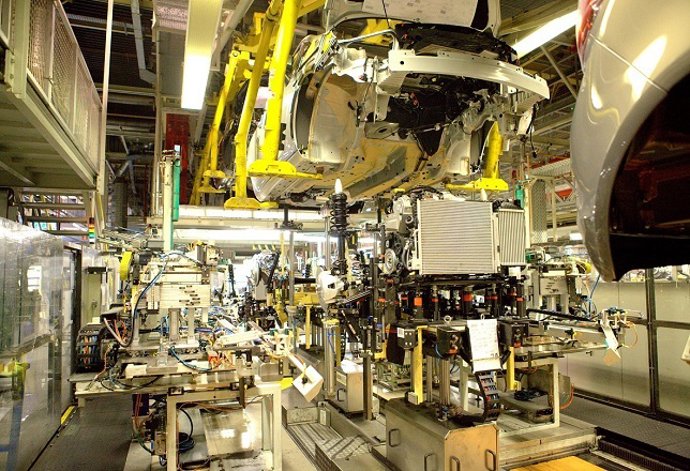 Planta de PSA en Figueruelas (Zaragoza).