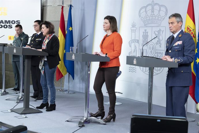  rueda de prensa posterior a la reunión del Comité Técnico de Gestión del Covid-19, en Madrid (España) a 12 de abril de 2020.