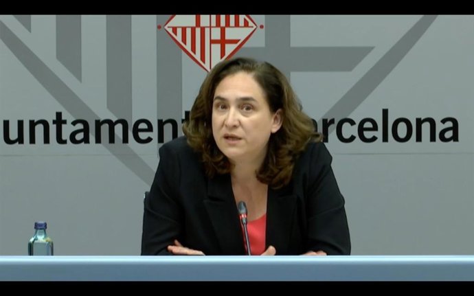 La alcaldesa de Barcelona, Ada Colau.
