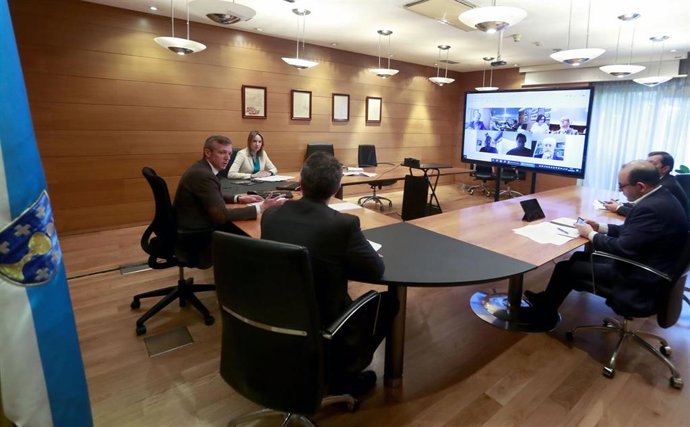 Fotos Xunta. Reunión Cecop.