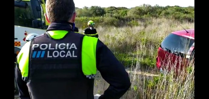 Actuación de la Policía Local de Algeciras en El Rinconcillo