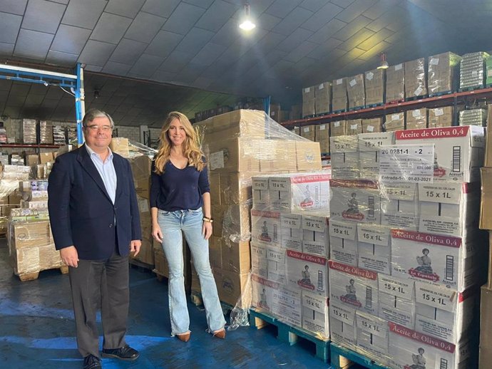 Sevilla.- Coronavirus.- Fundación Grupo Azvi dona 20 toneladas de comida al Banc