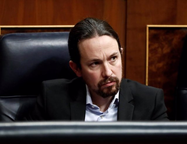 El vicepresidente de Derechos Sociales del Gobierno y líder de Podemos, Pablo Iglesias