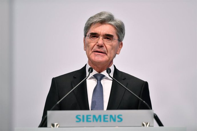 El presidente y consejero delegado de Siemens, Joe Kaeser.