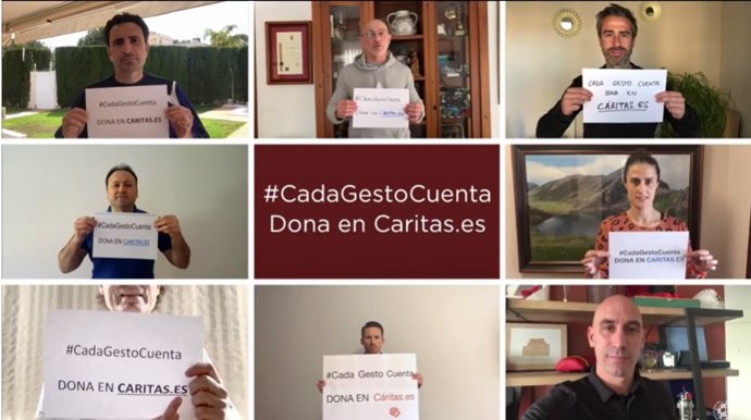 La RFEF se une a la campaña de Cáritas 'Cada gesto cuenta'