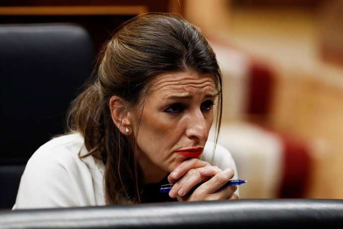 La ministra de Trabajo, Yolanda Díaz