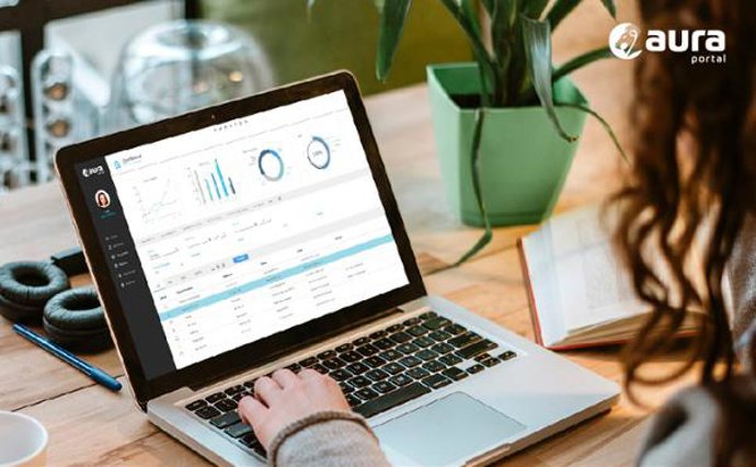 Nueva solución empresarial llamada AuraPortal Teletrabajo
