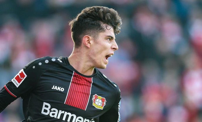 El centrocampista alemán Kai Havertz durante un partido del Bayer Leverkusen