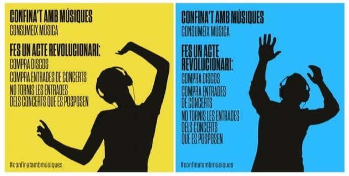 Apecat estima pérdidas de hasta 10 millones de euros para las productoras de música grabada en Catalunya y lanza una campaña para fomentar el consumo.