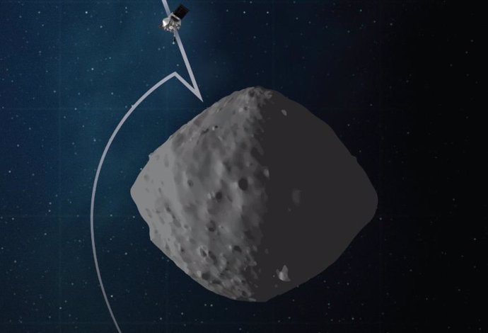 La misión OSIRIS-REx de la NASA, a 75 metros del asteroide Bennu