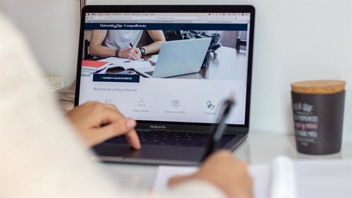 Una estudiante en una imagen de archivo