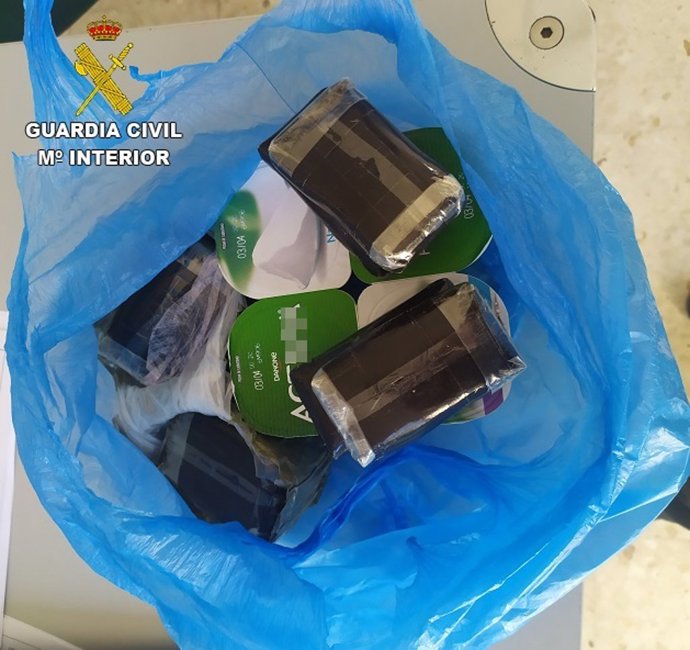 Hachís inacautado en Agaete