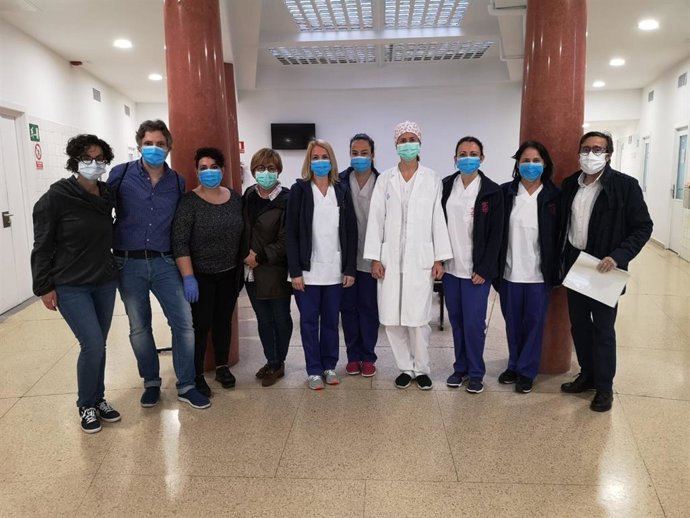 Trabajadores de el Bus de la salud