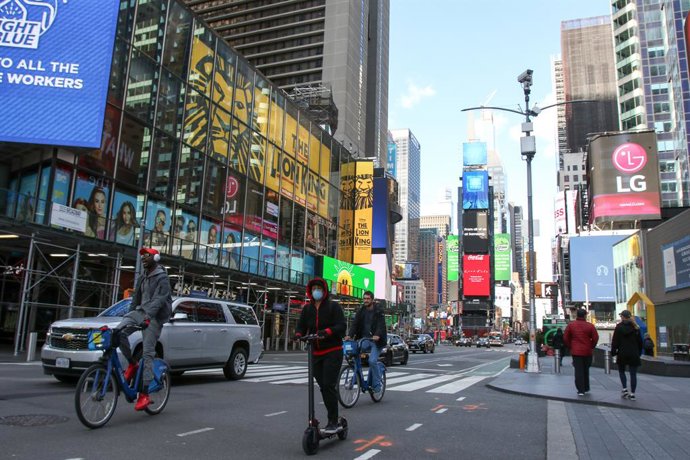 Imagen de Times Square en Nueva York (Estados Unidos)