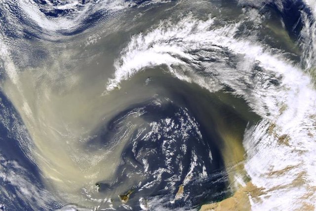 Imagen de la NASA sobre el desierto del Sáhara
