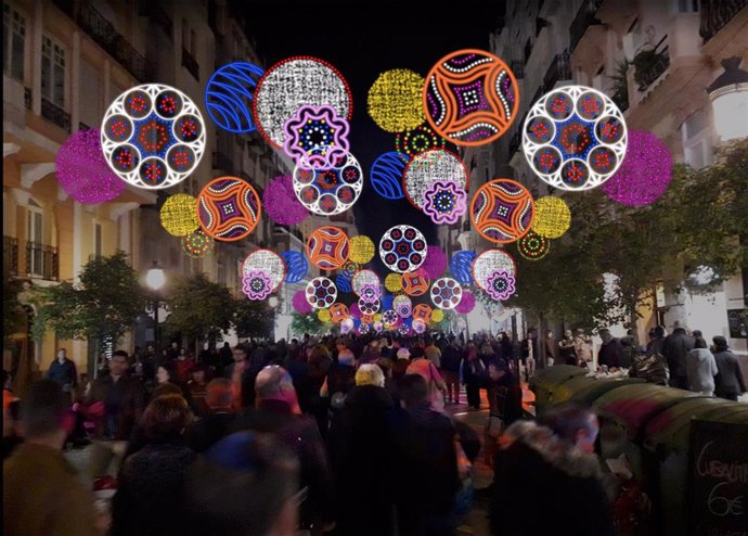 Fallas de Valencia, el último montaje de la empresa.