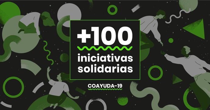 Cartel de la web Coayuda-19