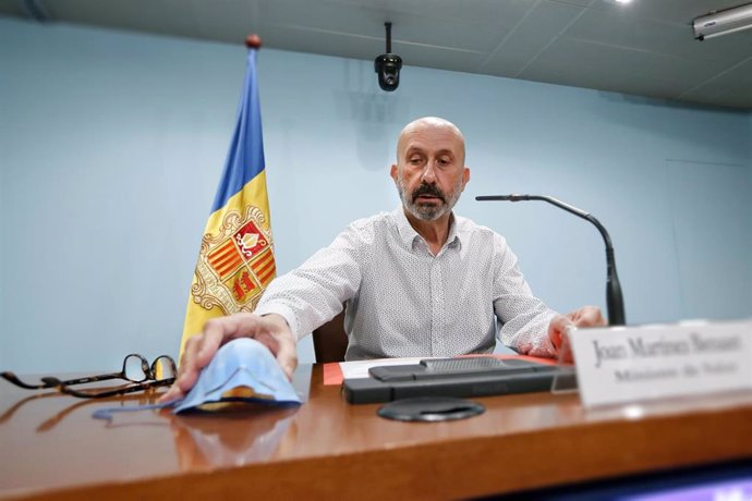 El ministro de Salud andorrano, Joan Martínez Benazet
