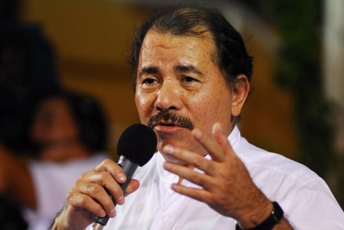 El presidente de Nicaragua, Daniel Ortega.
