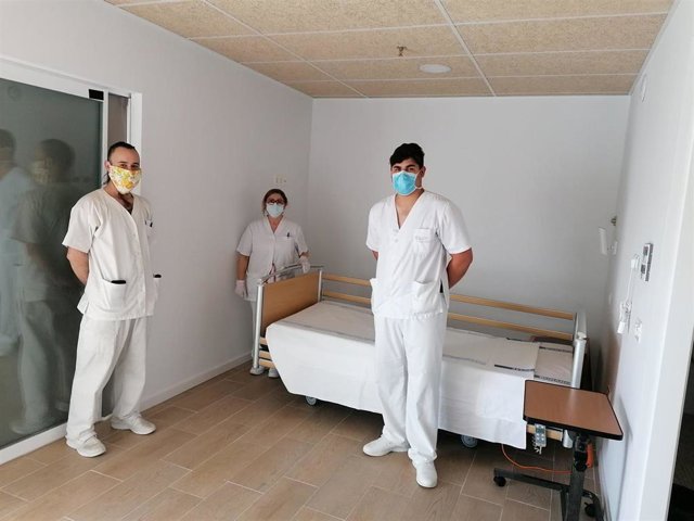 Personal de la residencia La Bonanova.