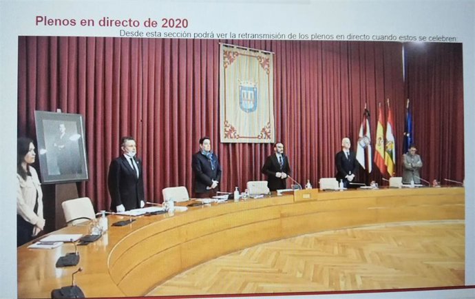 El Ayuntamiento de Logroño guarda un minuto de silencio, en el pleno de abril, por las víctimas del COVID-19 "en todo el mundo".