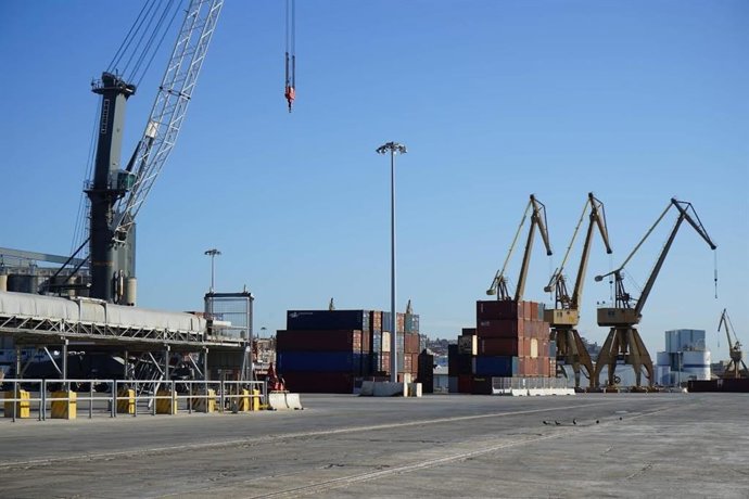 Contenedores del Puerto de Tarragona