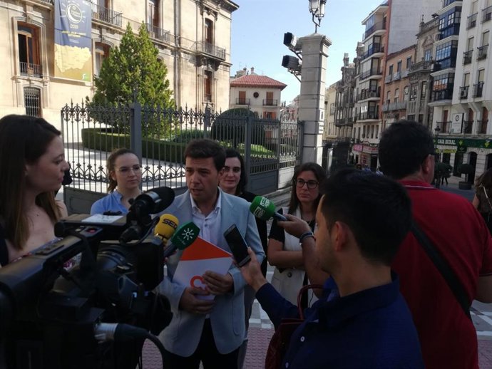 El Portavoz De Ciudadanos (Cs) En La Diputación De Jaén , Ildefonso Ruiz, En Imagen De Archivo.
