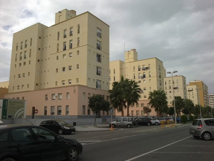 Viviendas de la Junta en la barriada de La Paz