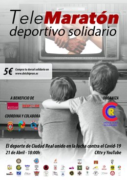 Telemaratón deportivo en Ciudad Real.