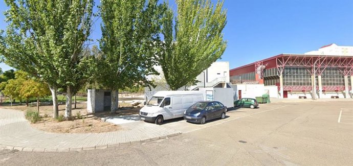 Parque situado junto al polideportivo de Laguna de Duero.