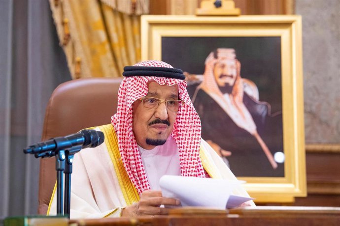 El rey Salmán de Arabia Saudí en un discurso a la nación
