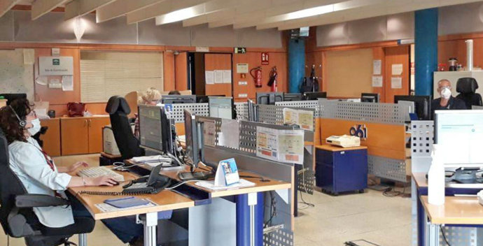 Centro coordinador de urgencias y emergencias de la Empresa Pública de Emergencias Sanitarias